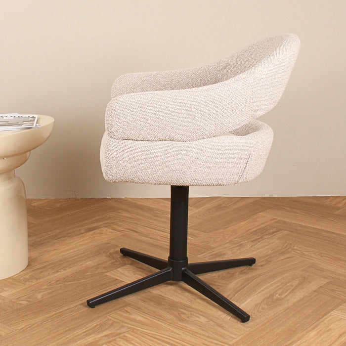 DS4U Mila terugdraai stoel - champagne