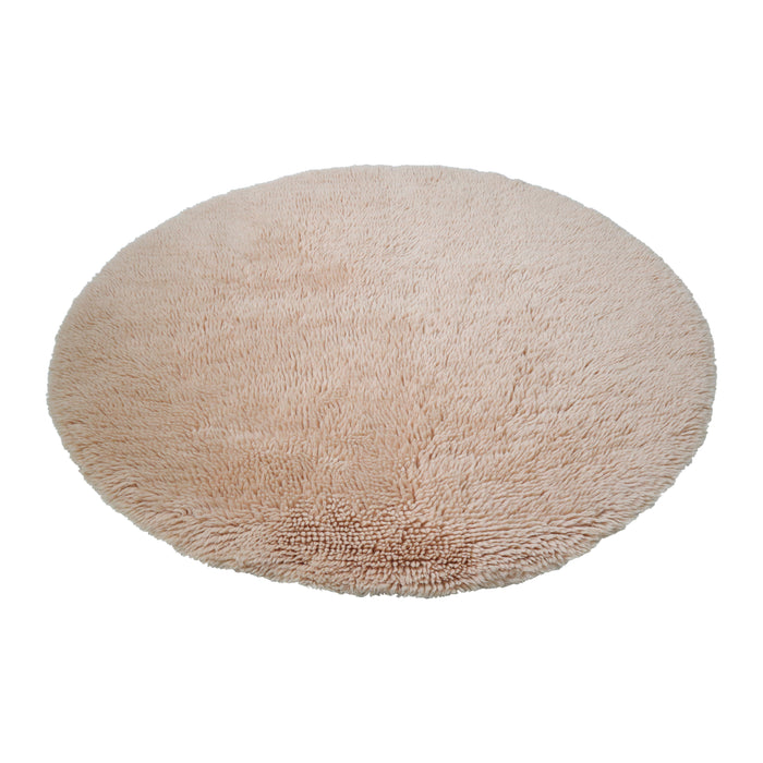 by fonQ Fuzz Vloerkleed Ø 150 cm - Roze