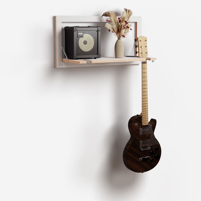 Fläpps Gitaarhäng 80x40-1 - Wit