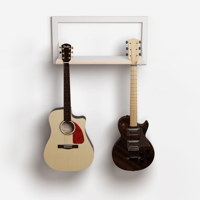 Fläpps Gitaarhäng 80x40-1 - Wit