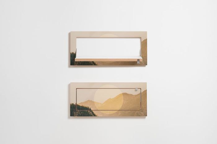 Fläpps plank 60x27-1 - Alps door Joe Mania