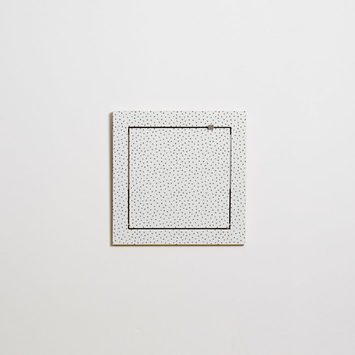 Fläpps plank 40x40-1 - Watercolor Dots door Kind of Style