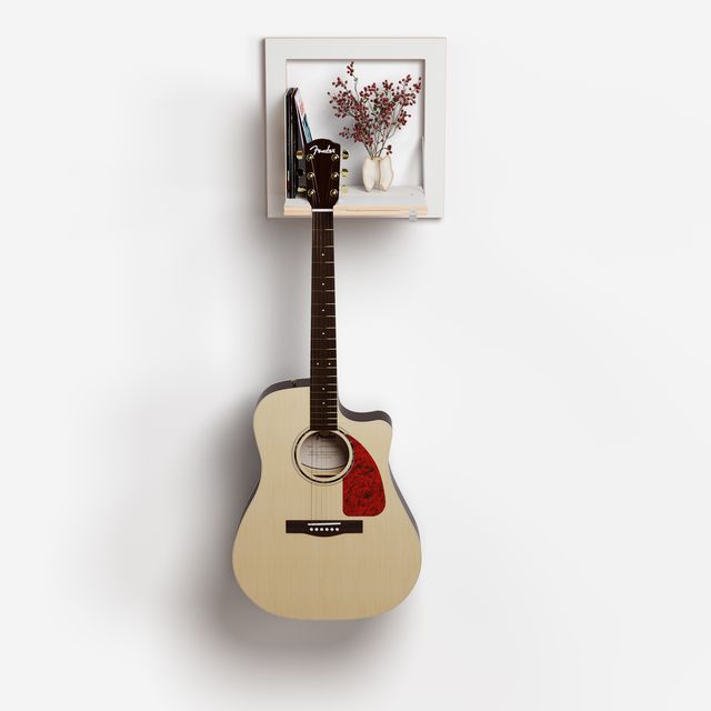 Fläpps Gitaarhäng 40x40-1 - Wit