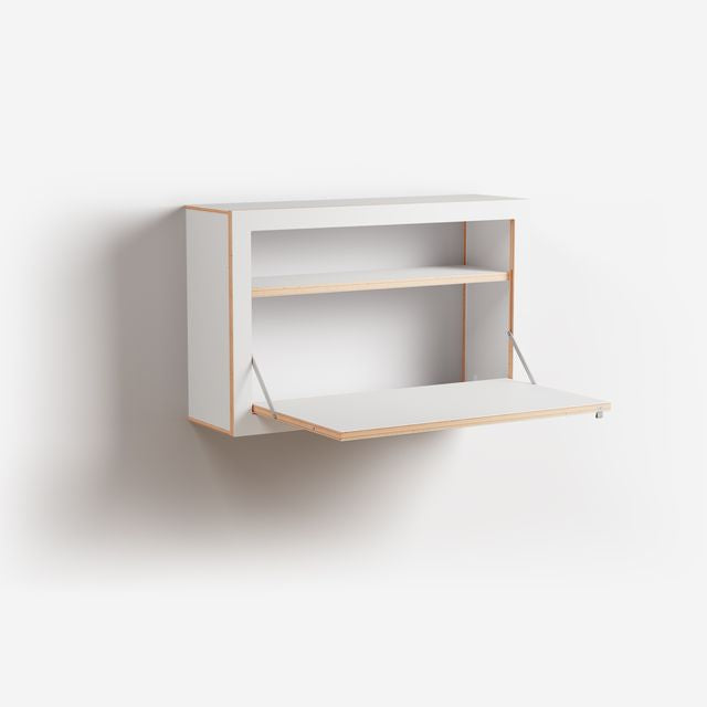 Fläpps Doos bureau 80x50x20 - Wit