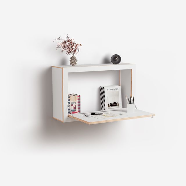 Fläpps Doos bureau 80x50x20 - Wit