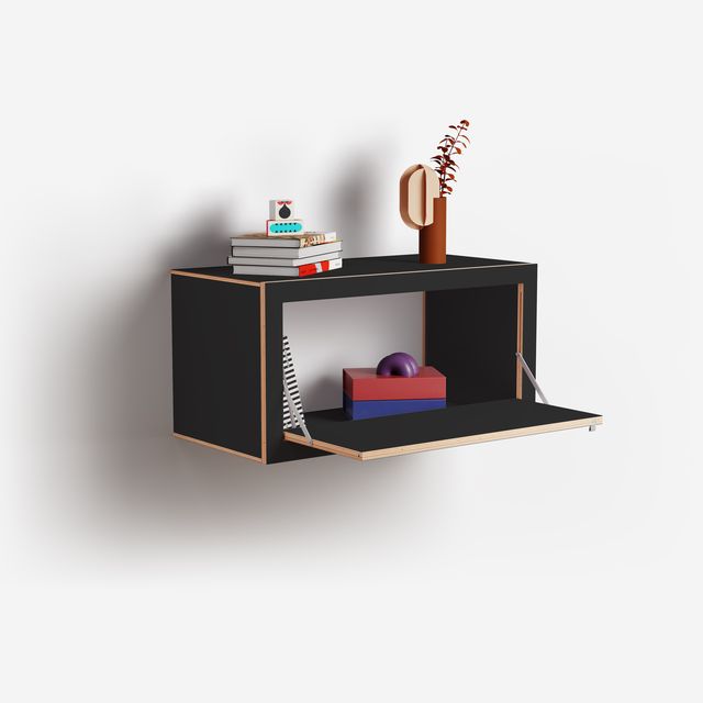 Fläpps Doos Sidebboard 80x40x40 - Zwart