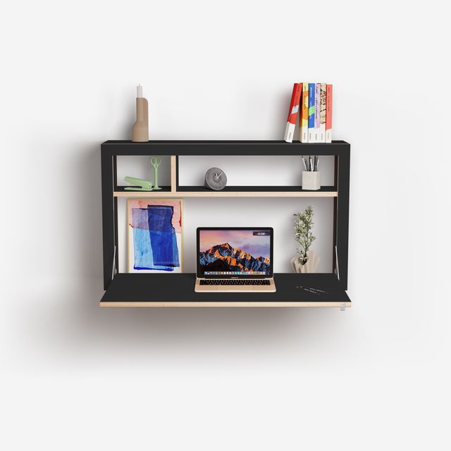 Fläpps Doos bureau100x60x20 - Zwart