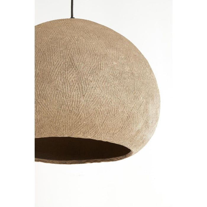 Light & Living - hanglamp - Celmiros - naturel - papier - E27 -