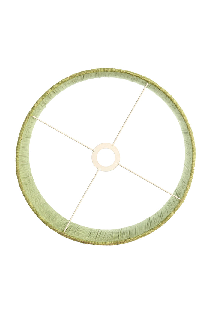 Light & Living - kap - Hannah - groen - textiel - Ø 40cm - E27 -
