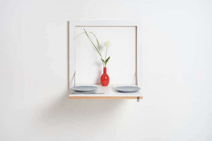 Fläpps Keukentafel 60x60-1 - Wit