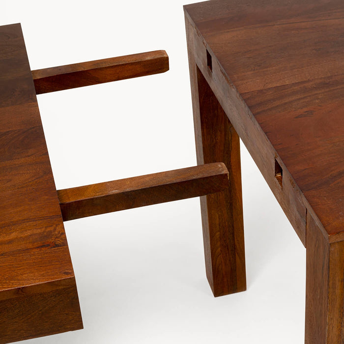 Uitschuifbare Eettafel Momo 200x80cm Kare Design