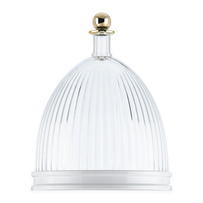 Kartell La Coupole Stolp - Transparent / Wit