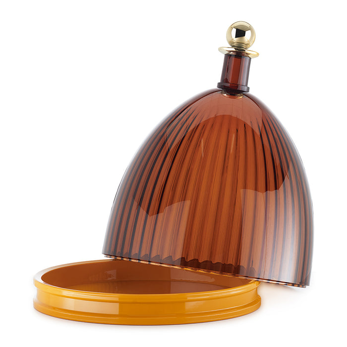 Kartell La Coupole Stolp - Cola / Mustard