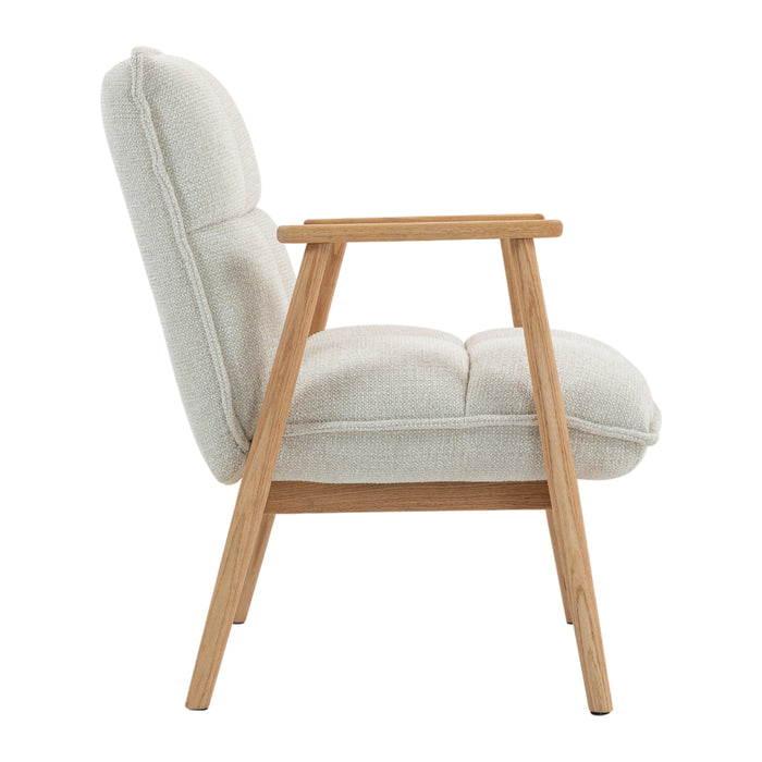 by fonQ Timber Fauteuil - Ivoor
