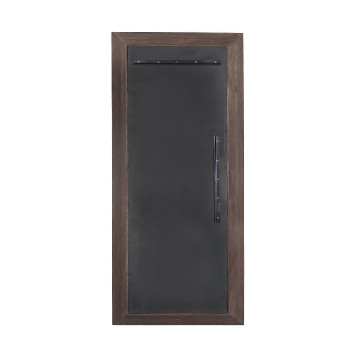 PTMD Nicka Brown Mango Wood Rectangle Mirror S