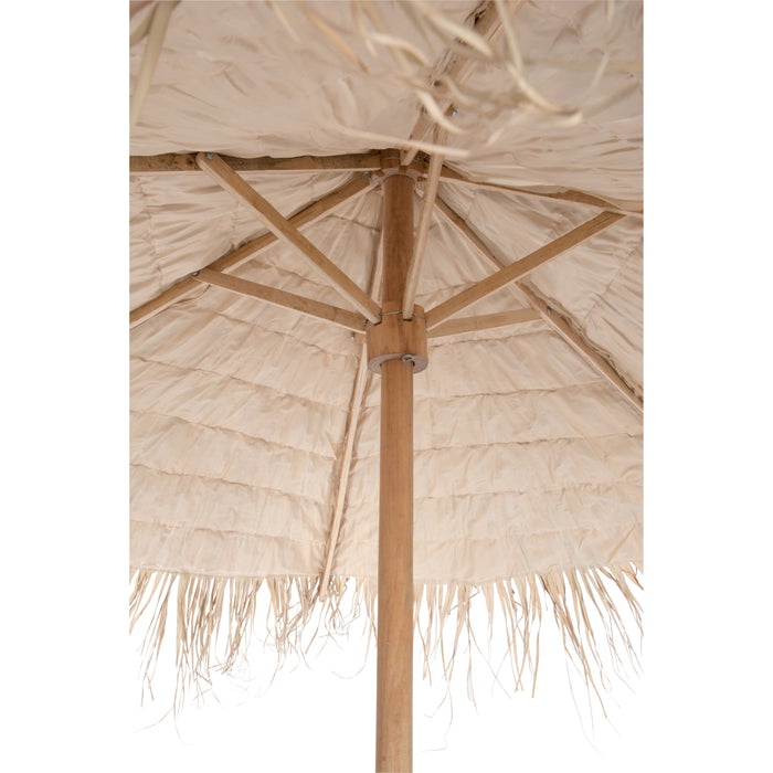 J-Line parasol Stro - naturel - large