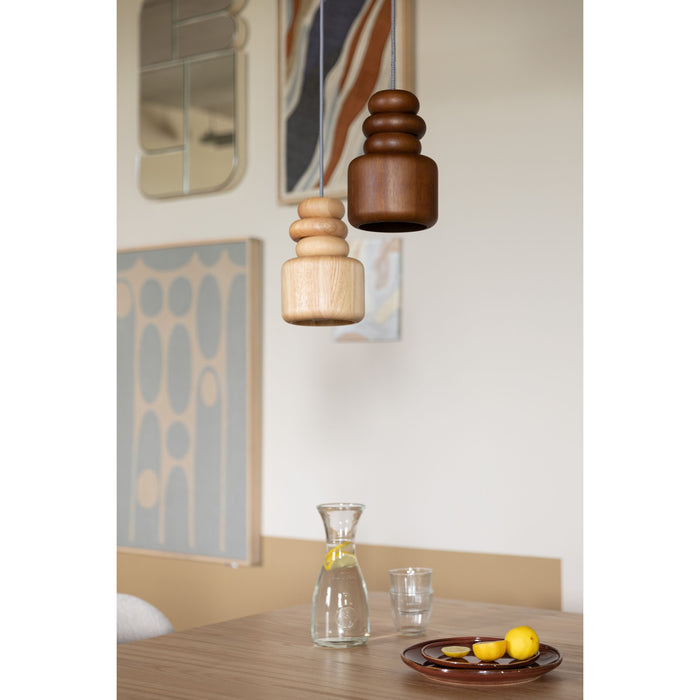 Zuiver Dicky Hanglamp Natuurlijk Eiken - Bruin