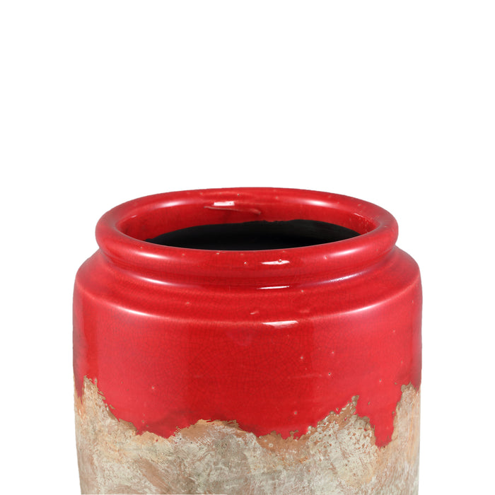 PTMD - Pot Breffni - Rood - 17x17x20.5cm