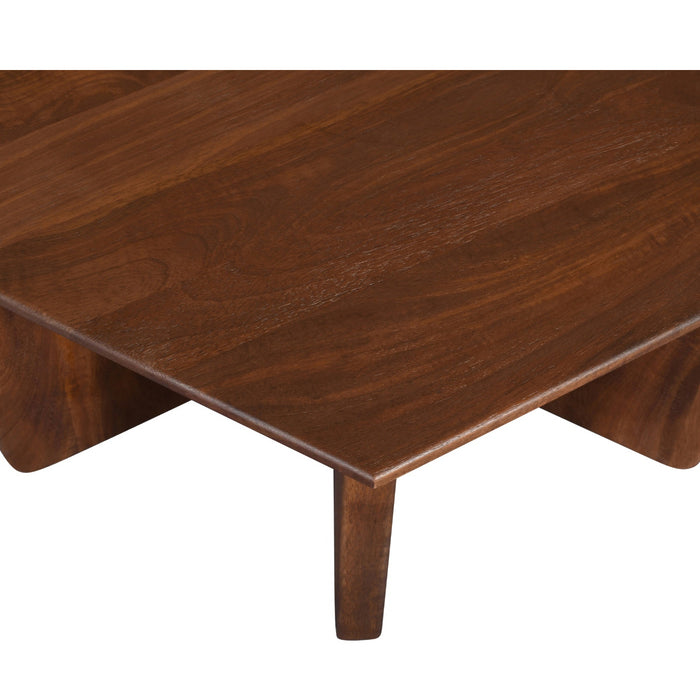 DÉJA Living - Salontafel Donkerbruin Mangohout - 80x80x35cm - Martos