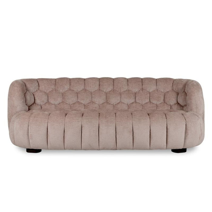 DÉJA Living - 3-zits Bank Taupe Stof - 230x100x75cm - Trones
