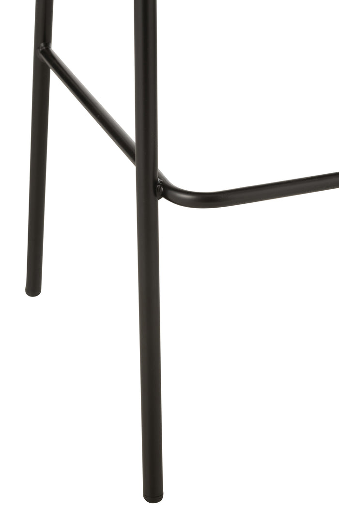 J-Line barstoel Lone - multiplex|metaal - naturel|beige