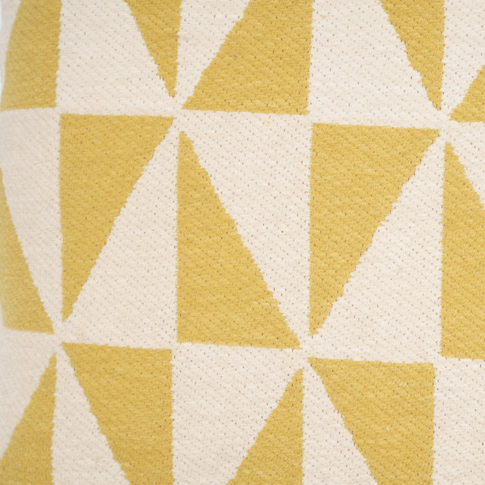 by fonQ Angle Sierkussen 50 x 50 cm - Golden Olive