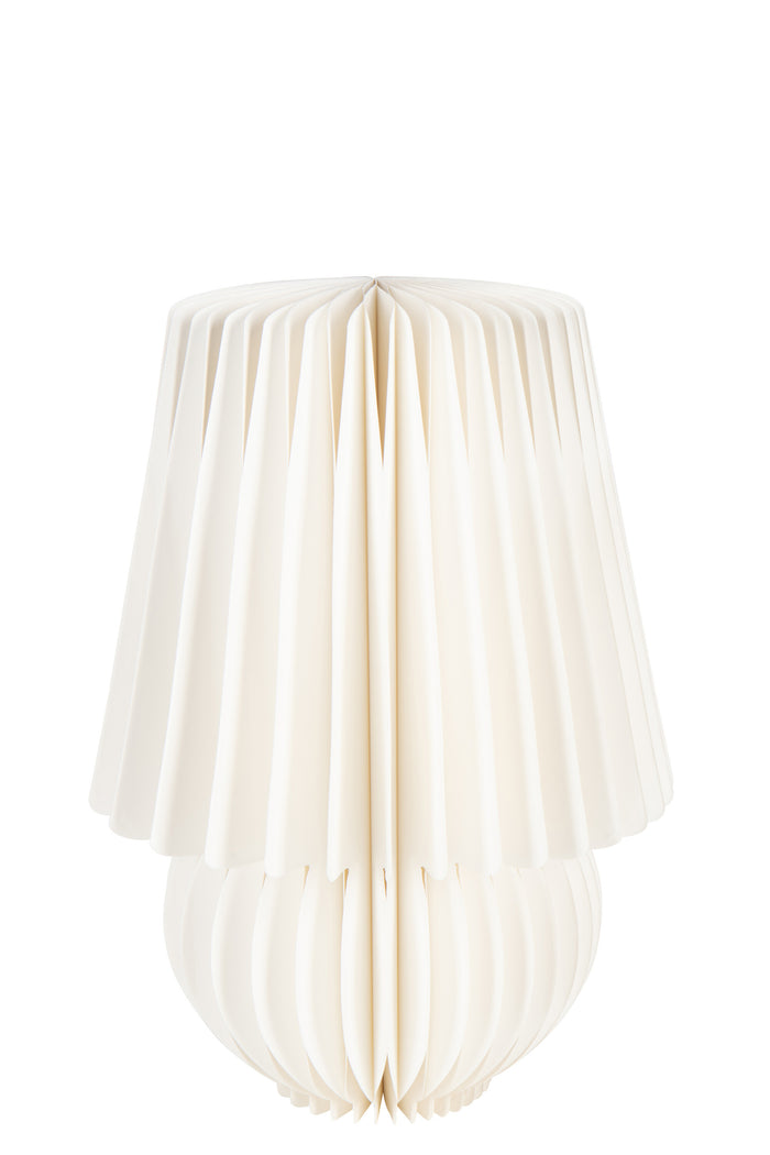 J-Line lampenkap Vouwbaar - papier - gebroken wit