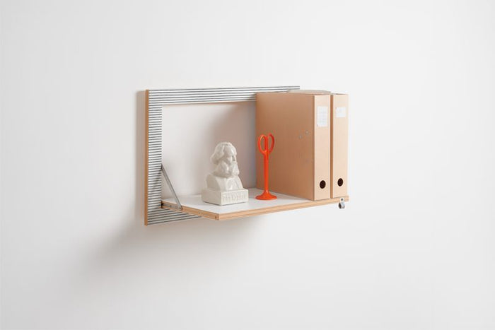 Fläpps plank 60x40-1 - Watercolor Stripes door Kind of Style