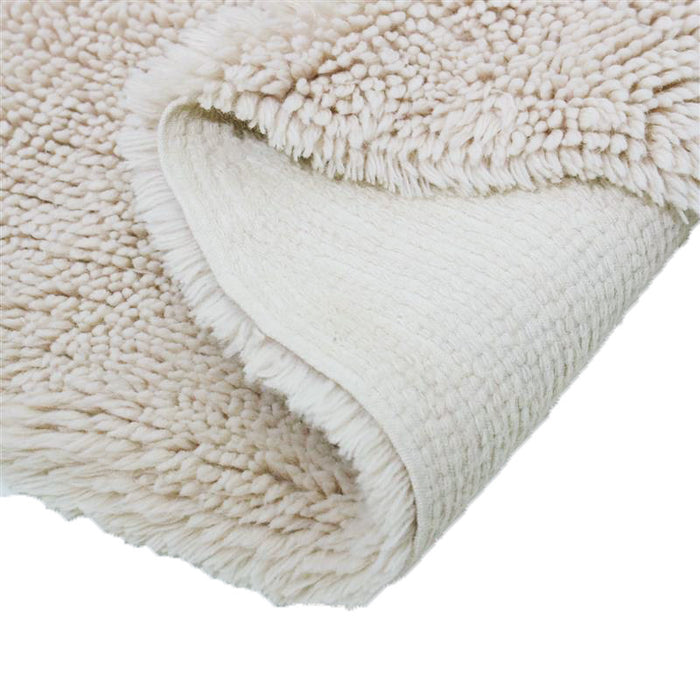 by fonQ Fuzz Vloerkleed Ø 150 cm - Off-White