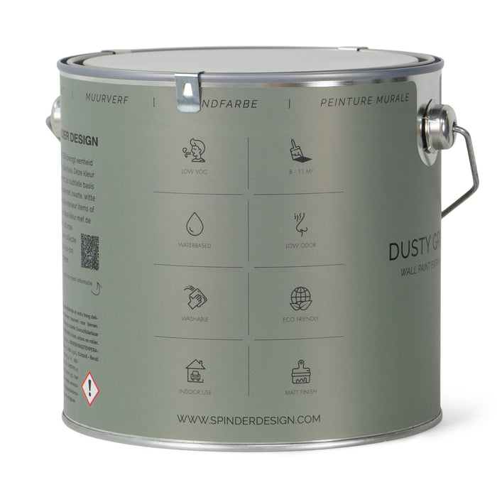 Spinder Design matte muurverf Wall Paint - Dusty Green