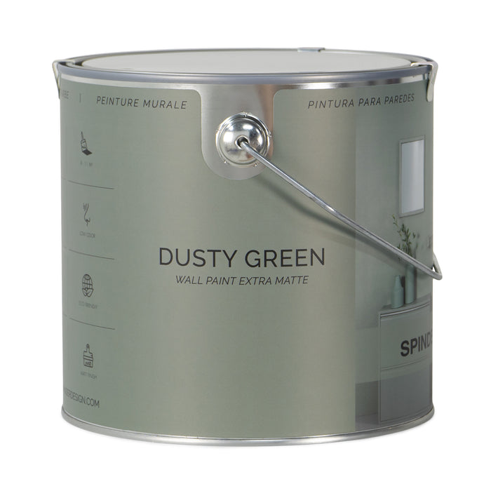 Spinder Design matte muurverf Wall Paint - Dusty Green