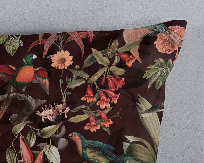 Pure Dekbedovertrek Micropercal Elmira - bordeaux