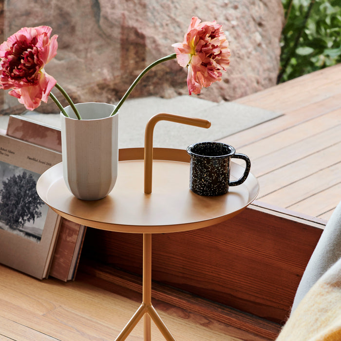 HAY DLM Bijzettafel - Ø 38 cm - Toffee