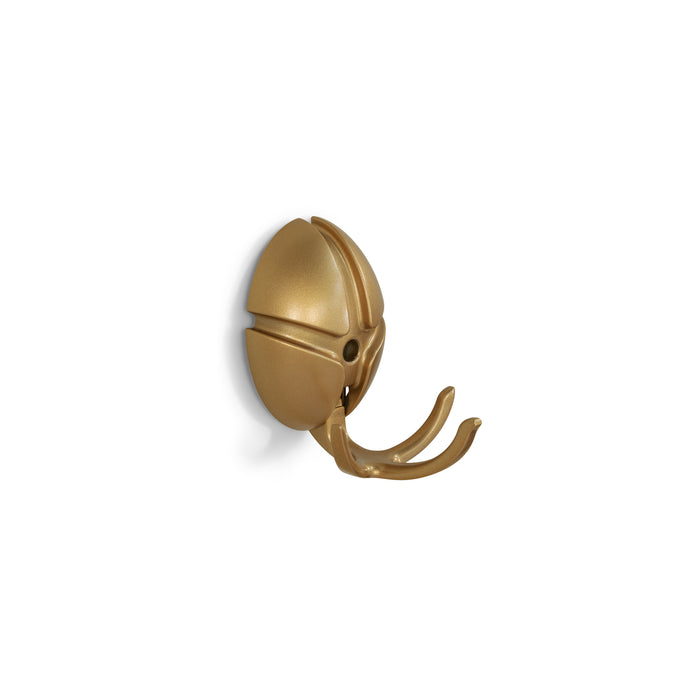 Spinder Design kapstok Tick - Goud | Goud - 3 haken