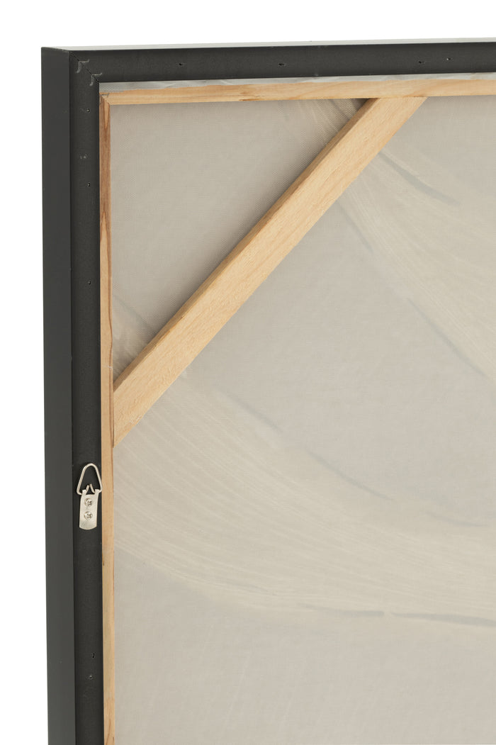 J-Line schilderij Onde - acrylique - ecru