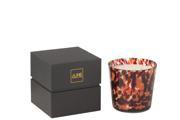 J-Line geurkaars Noa - rood - small - 50U