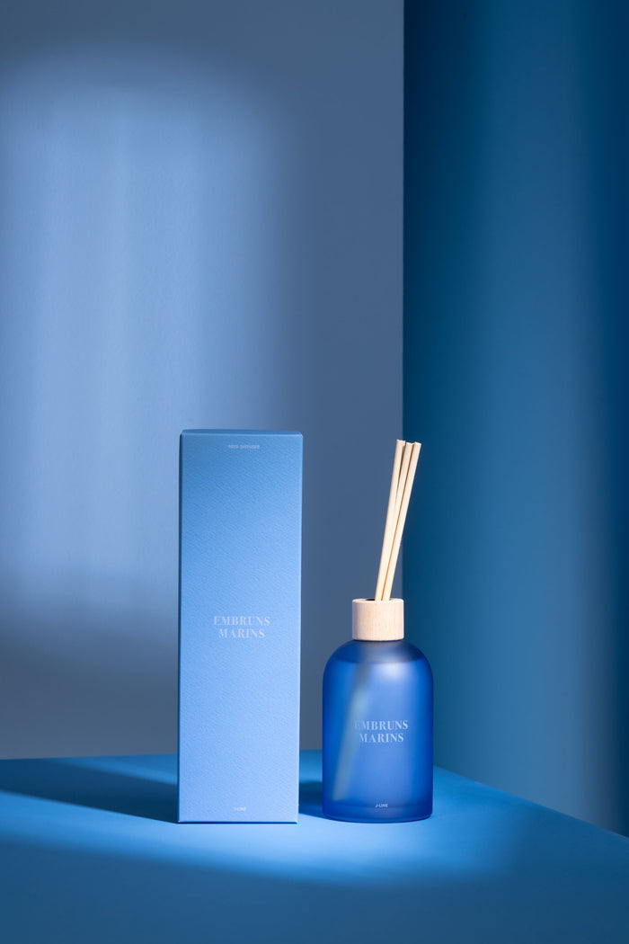 J-Line geurolie Accords Essentiels - Embruns Marins - blauw - 250 ml