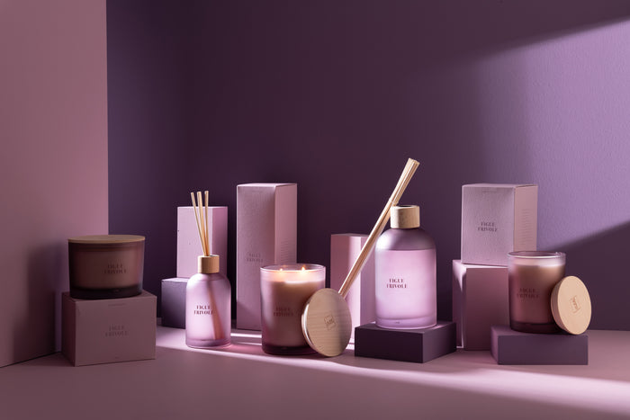 J-Line geurolie + stokjes Accords Essentiels - Figue Frivole