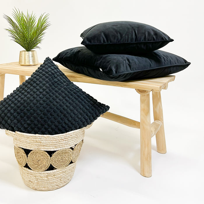 Dutch Decor sierkussen FINN - 60x60 cm Raven