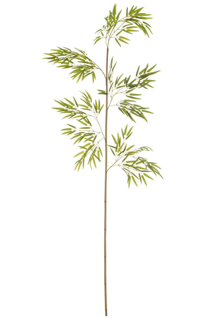 J-Line bambou in Pot - kunststof - groen