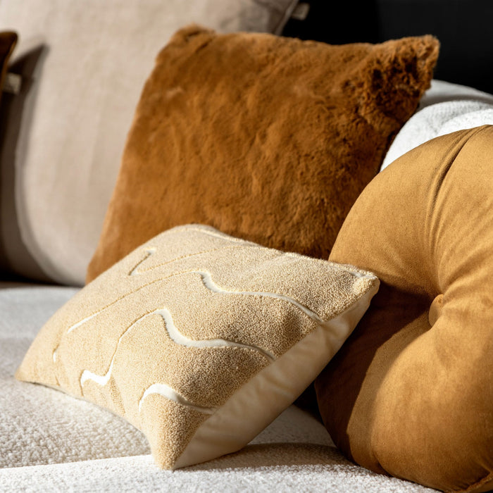 Dutch Decor kussenhoes CIRI - 30x50 cm Semolina