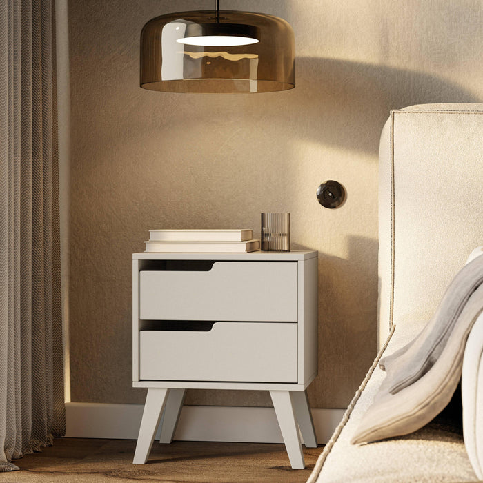 by fonQ Nordo Nachtkastje - Links - Greige