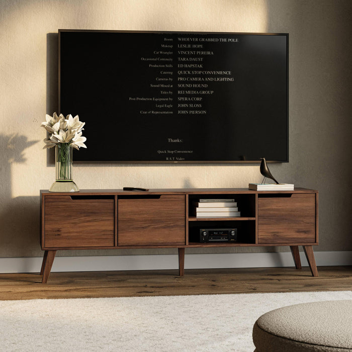 by fonQ Nordo Tv-meubel - Walnoot