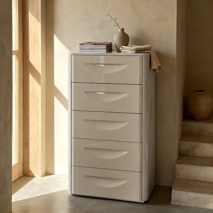 DÉJA Living - Ladekast Glossy Crème - 60x41x105cm - Setra