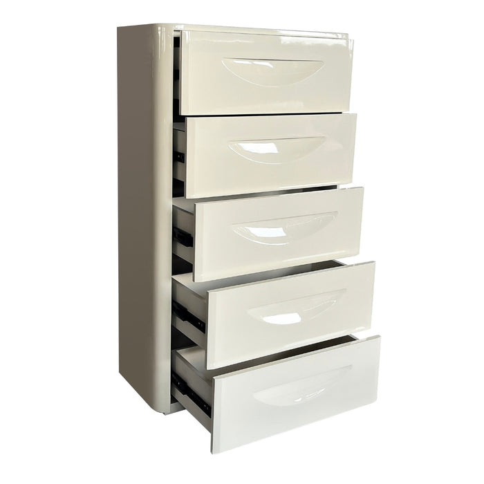 DÉJA Living - Ladekast Glossy Crème - 60x41x105cm - Setra