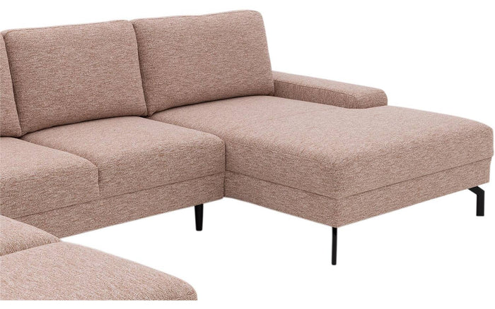 Goossens U Bank Valdena, Ligelement links + 3 zits zonder arm + chaise