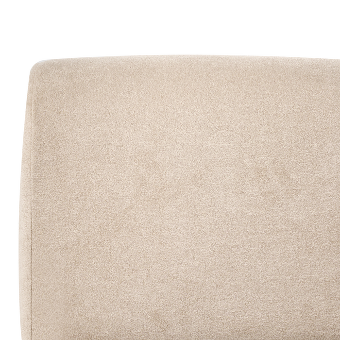 Beliani - ORVILLE - Tweepersoonsbed - Taupe - 160 x 200 cm - Polyester