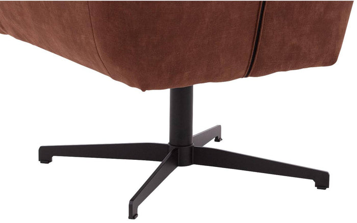 Goossens Draaifauteuil Como