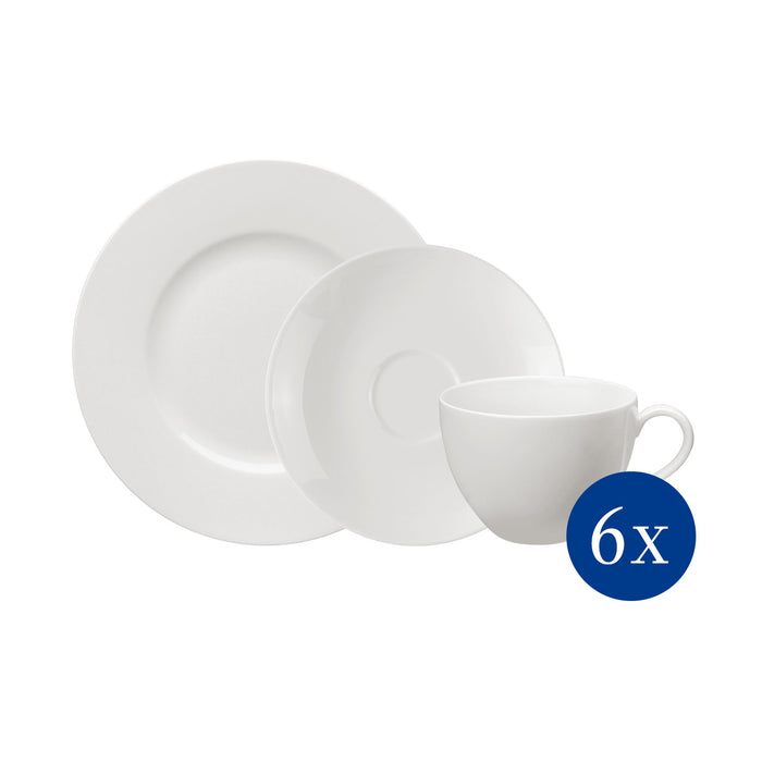 Villeroy & Boch Basic White Koffieset 18-delig