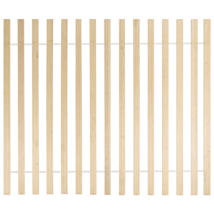 Beliani-DOSCHES-Tweepersoonsbed-Lichtbruin-160 x 200 cm-Grenenhout